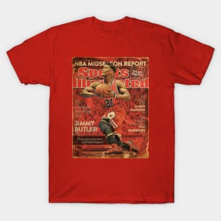 COVER SPORT - SPORT ILLUSTRATED - JIMMY BUTLER THE UNLIKELY BREAKOUT STAR T-Shirt